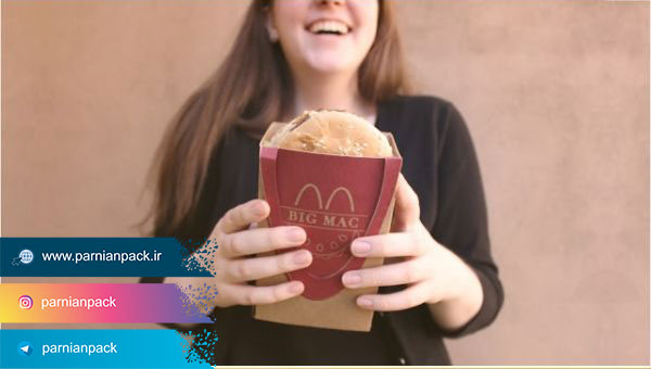 پاکت کرافت برگر 3