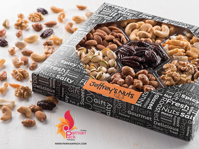 جعبه خشکبار لوکس